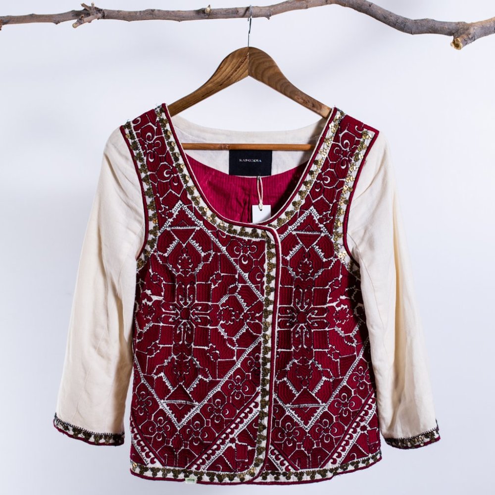 NWT Embroidered Rapsodia Jacket